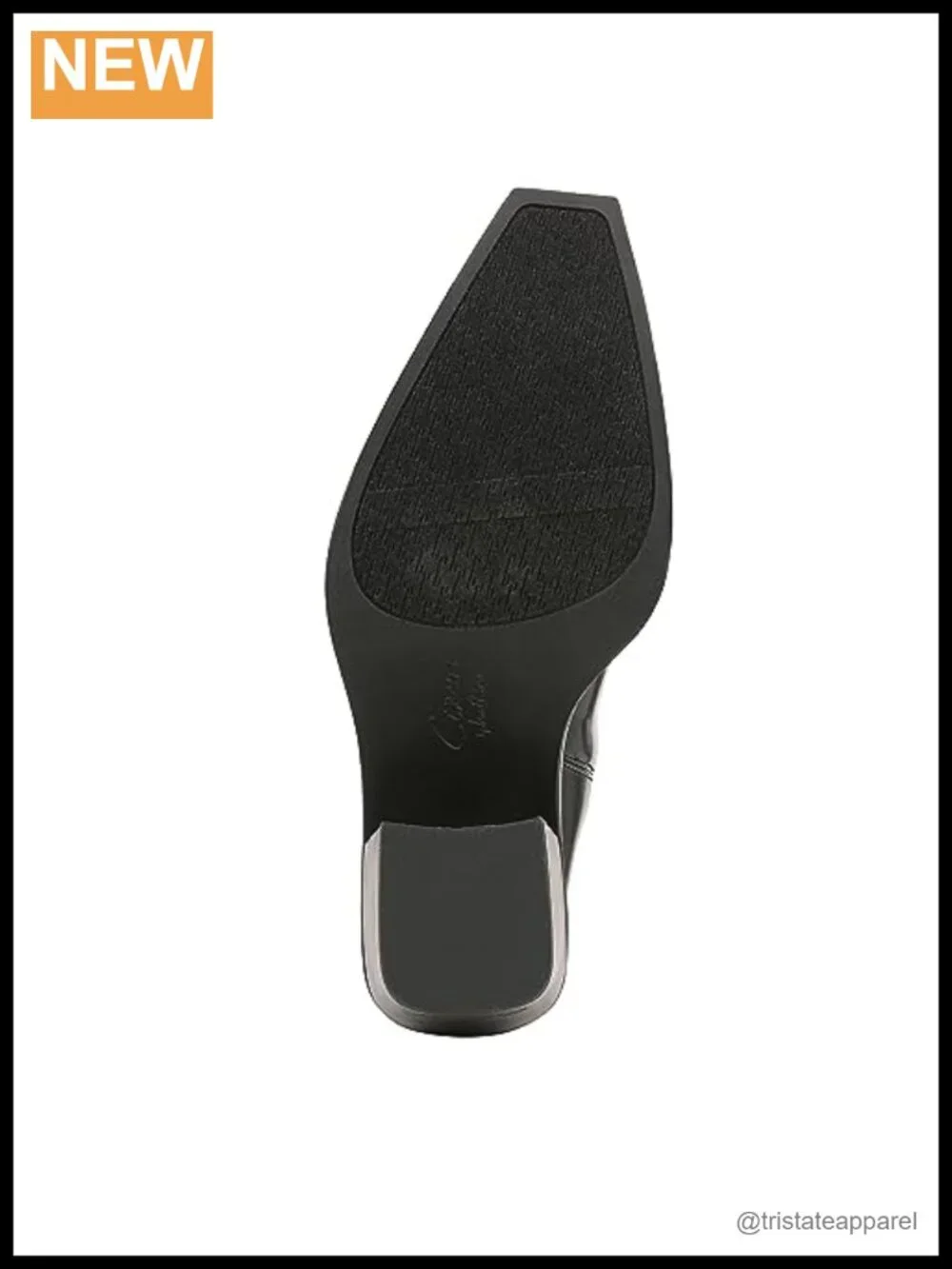 Western Snip Toe Chelsea Bootie with Block Heel